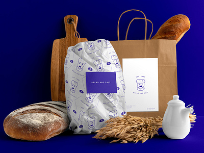 Download Bread And Salt Branding Packaging Design By Mockup Cloud On Dribbble