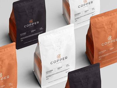 Download Copper Coffee Shop Branding By Mockup Cloud On Dribbble