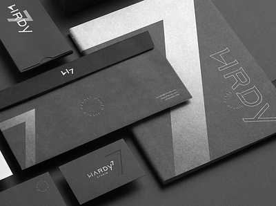 Hardy7 Studio | Visual Brand brand branding branding mockup brochure business card download free freebie identity letterhead logo mockup mockupcloud portfolio presentation psd showcase stationery template typography