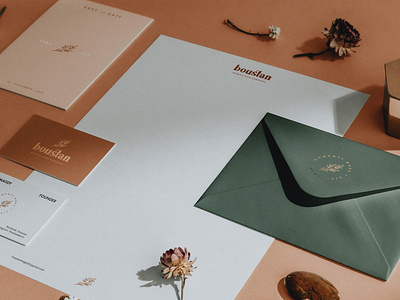 Boustan - Brand Identity brand branding branding mockup brochure business card download free freebie identity letterhead logo mockup mockupcloud portfolio presentation psd showcase stationery template typography