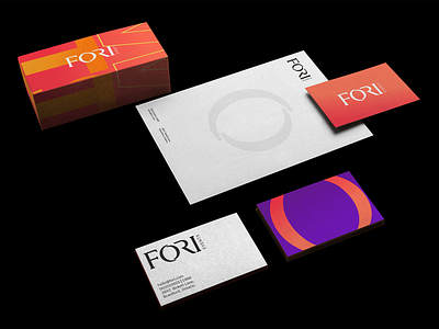 Download Fori Events Branding By Mockup Cloud On Dribbble