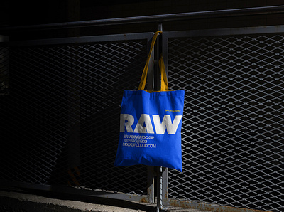 RAW - Free Tote Bag Mockup bag brand branding design download fabric free freebie graphic design identity illustration logo mockup mockup cloud psd shopper showcase template tote totebag