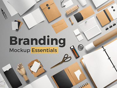 Branding Mockup Essentials brand branding branding mockup essentials hero mock up mock up mockup presentation psd showcase template