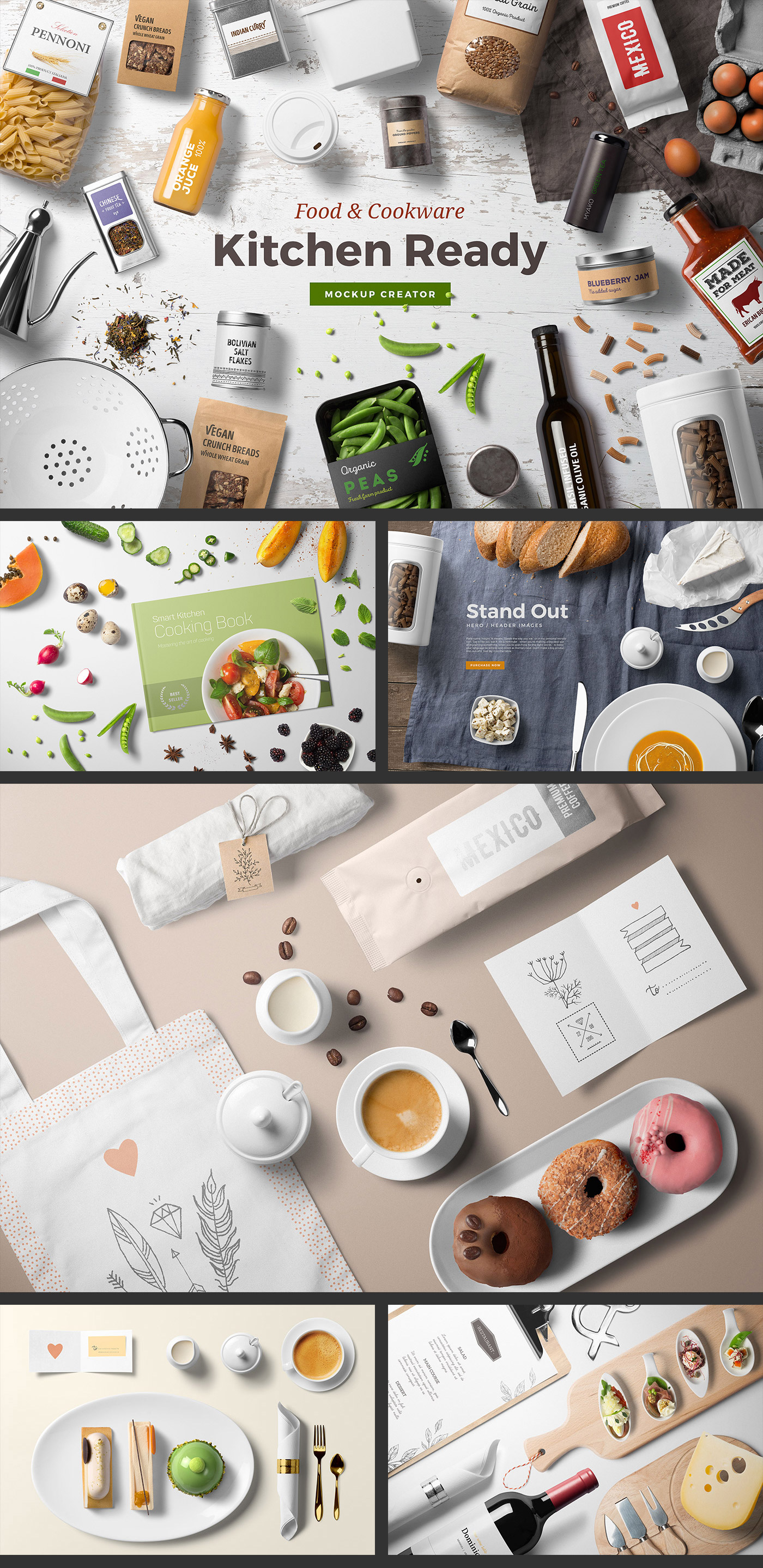 Download Kitchen Ready Mockup Creator by Mockup Cloud on Dribbble