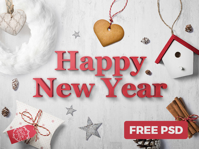 Christmas Mockup Free Scene Nr. 3