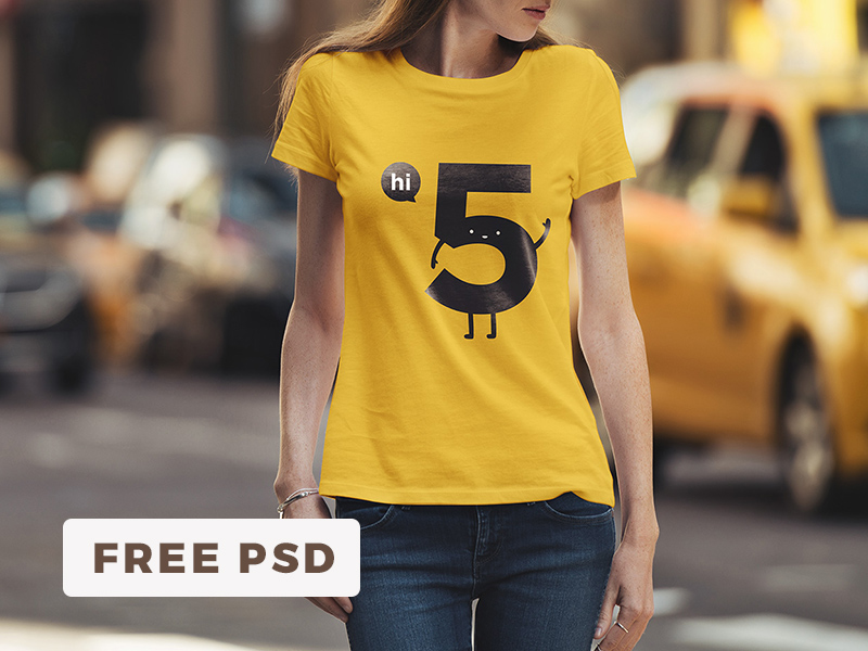 Download Free T-Shirt Mockup / Urban Edition by Mockup Cloud on ...