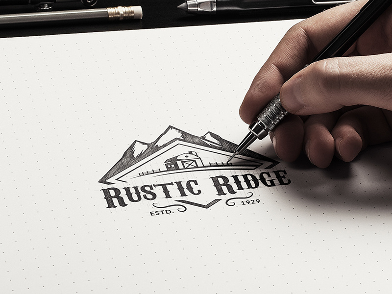 Download Sketch Logo Mockup By Mockup Cloud On Dribbble