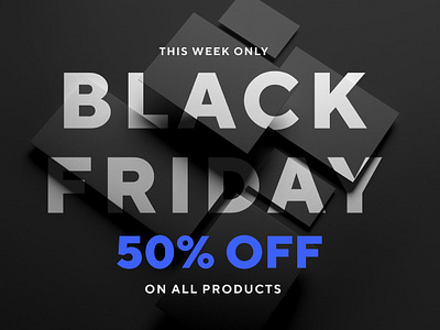 Black Friday 50 Off Sale By Mockup Cloud On Dribbble
