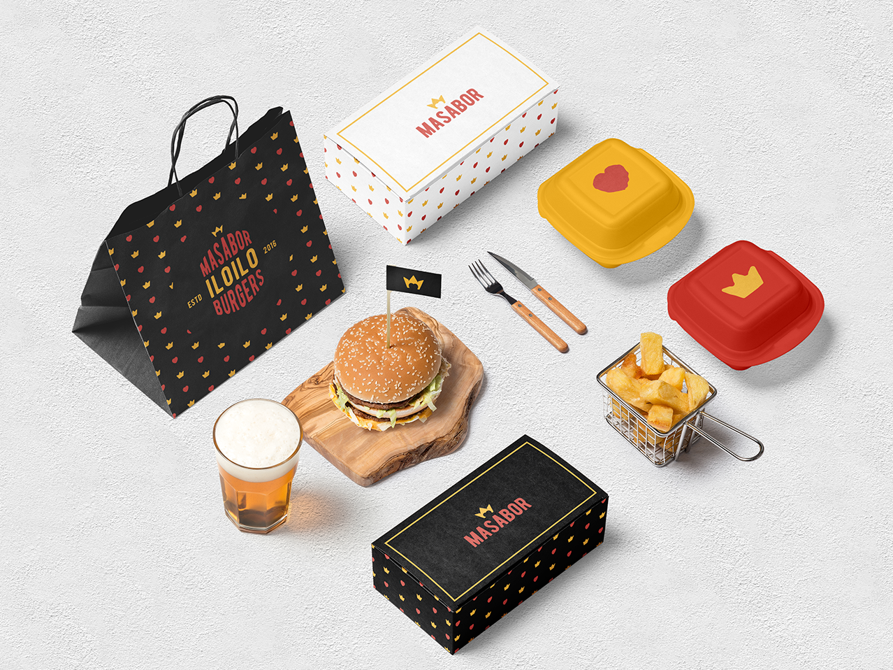 Burger Store Mockup Creator by Mockup Cloud on Dribbble