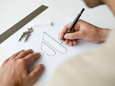 Download Logo Sketch Mockup By Mockup Cloud On Dribbble