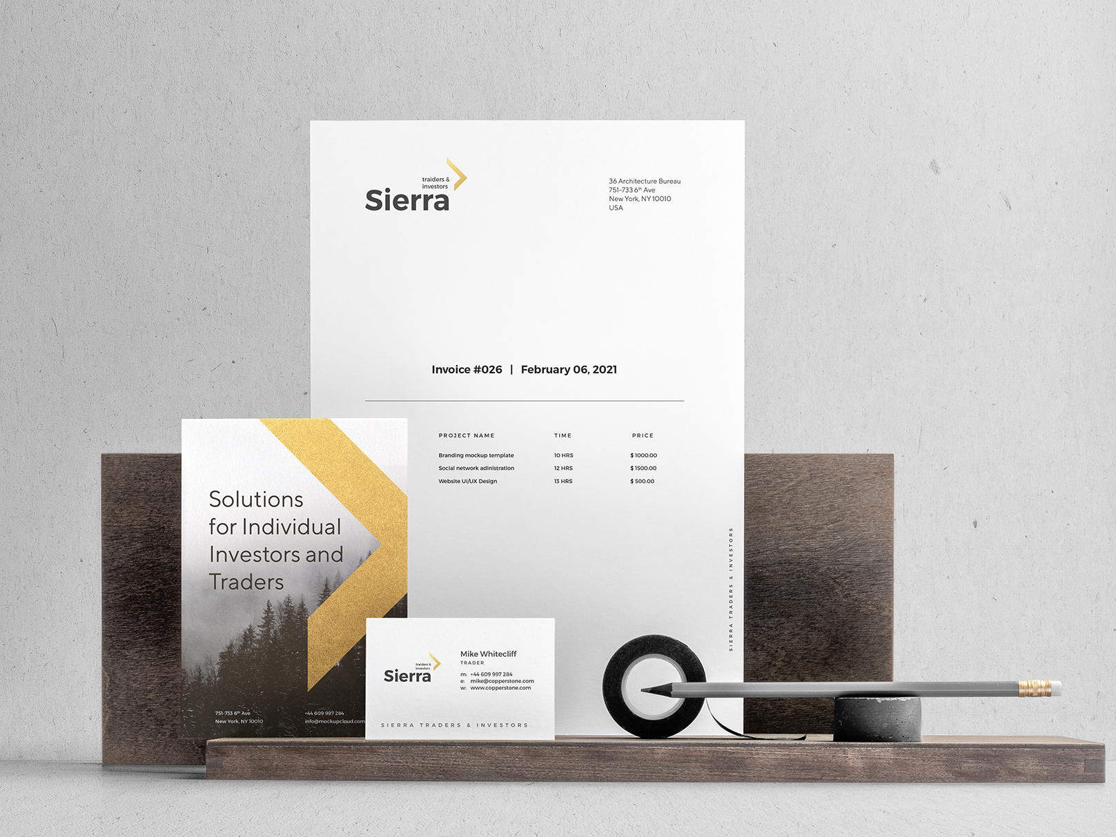 Download Sierra Branding Mockup By Mockup Cloud On Dribbble PSD Mockup Templates