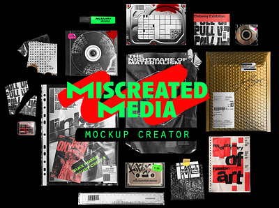 🔳 Miscreated Media Mockup Creator black branding bundle creator download freebie identity isolated mockup mockupcloud mockups packaging plastic wrap poster psd stationery stickers template transpartent trendy