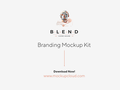 Download Blend Coffeehouse Branding Mockup By Mockup Cloud On Dribbble