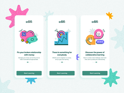 Illustration & Identity - Personal Finance Education Platform