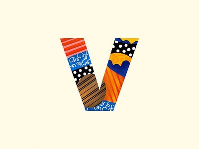 v - #36DaysOfType 36daysoftype abstract patterns