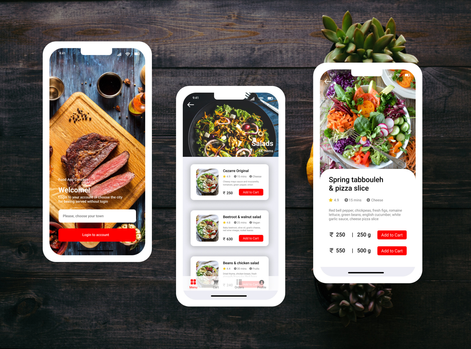 Food Catering App by Lalit Rana on Dribbble