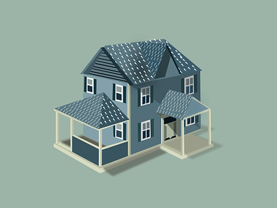 House Illustration with Figma