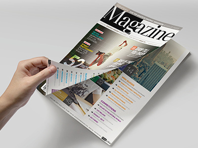 Magazine Template - InDesign 52 Page Layout V4 book booklet brochure corporate design graphic design indesign leaflet magazine newsletter print professional