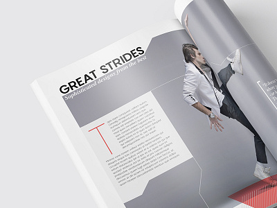 Magazine Template - InDesign 40 Page Layout V9