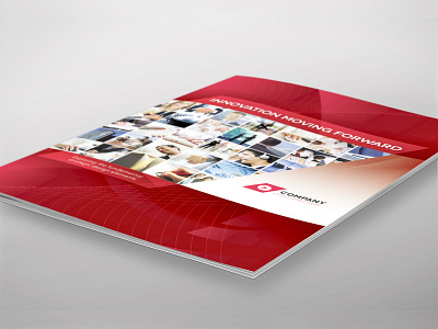 Brochure Template - InDesign 8 Page Layout 02 adobe indesign brochure corporate flyer leaflet magazine newsletter print