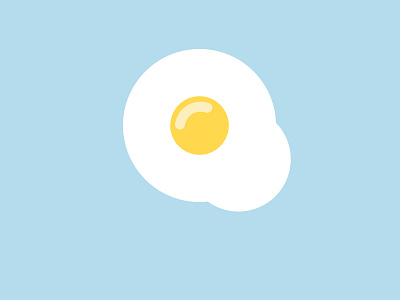 breakfast blue breakfast egg figmadesign food food illustration graphic design illustration minimalism simple illustration