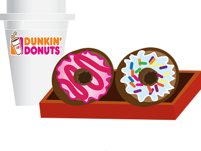 Donuts branding design illustration vector