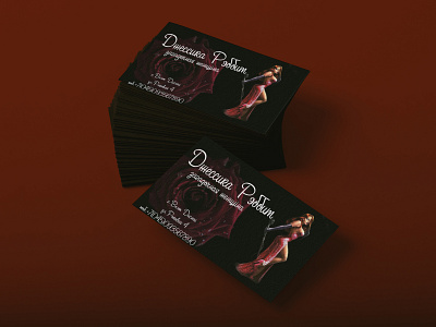 Bussiness card branding bussiness card design dribble illustration photoshop type