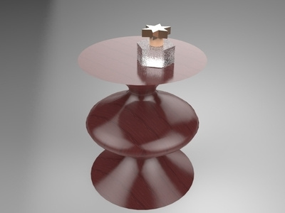 Design table 3dmax design dribble interior vray