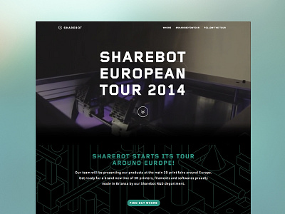 Sharebot On Tour