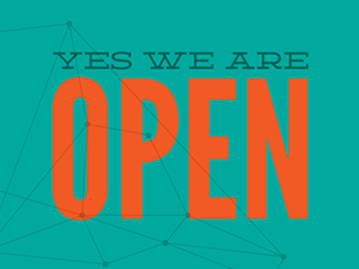 Yes, we are open open data. open design