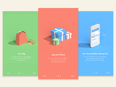 Onboarding Screens