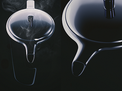 Teapot - CGI Lightning Study by Adrian Renner