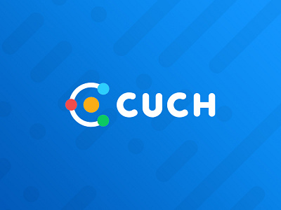 CUCH Logo app art branding creative design flat gradient icon illustration logo logo design out of the box typogaphy ui