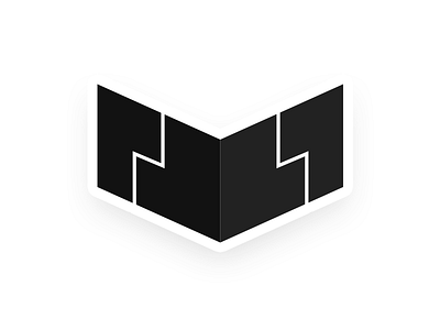 Paparotti - Icon Design 3d artist brand identity flat design geometric icon logo logo design logotype minimalism