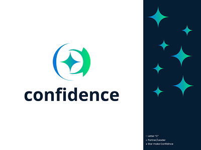 Confidence Logo 3d animation app branding design graphic design illustration logo motion graphics ui