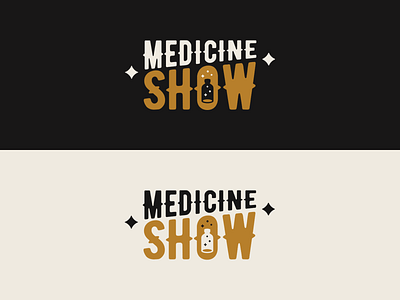 Medicine Show Logo Design