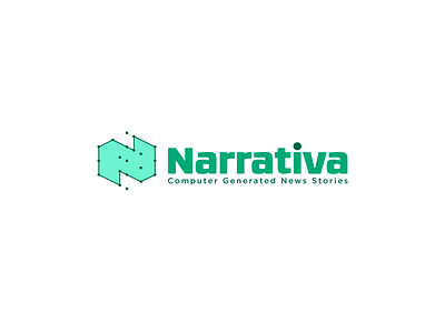 Narrativa Logo branding graphic design logo minimal