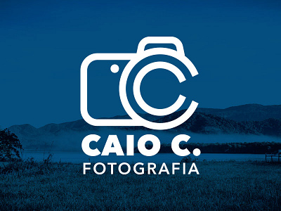 Caio C. Fotografia design logo photograph