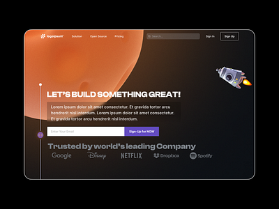 Agency Landing Page