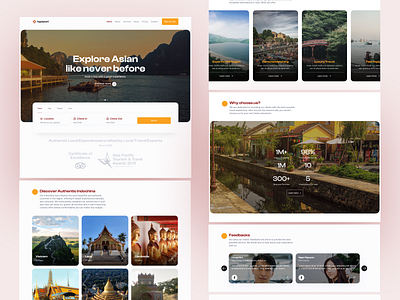 Travel Agency Landing Page