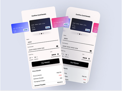 Credit card checkout page - Daily UI #002 daily ui design challenge daily uo 002 day 002 ui