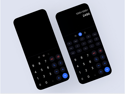 Design a calculator - Daily UI #004