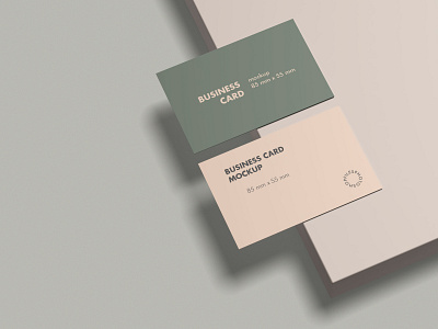 Business Card Mockup stationery