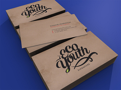 "EcoYouth" Business Cards