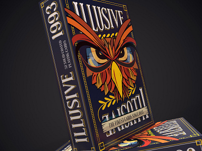 Illusive Cards! box cards illustration playing cards