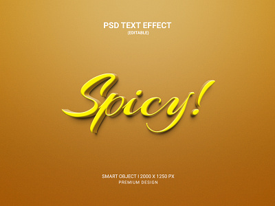 PSD 3D Text Effects