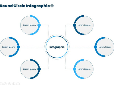 Round Circle Infographic :) animation business infographic circle infographic graphic design infographic infographics powerpoint