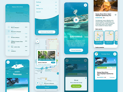 Mobile App Design for Travel company