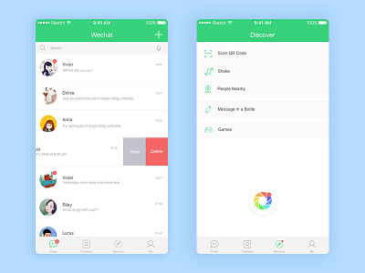 Wechat Redesign