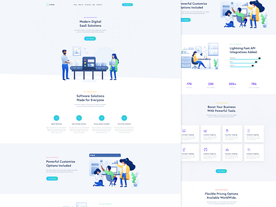 Saas Agency Homepage